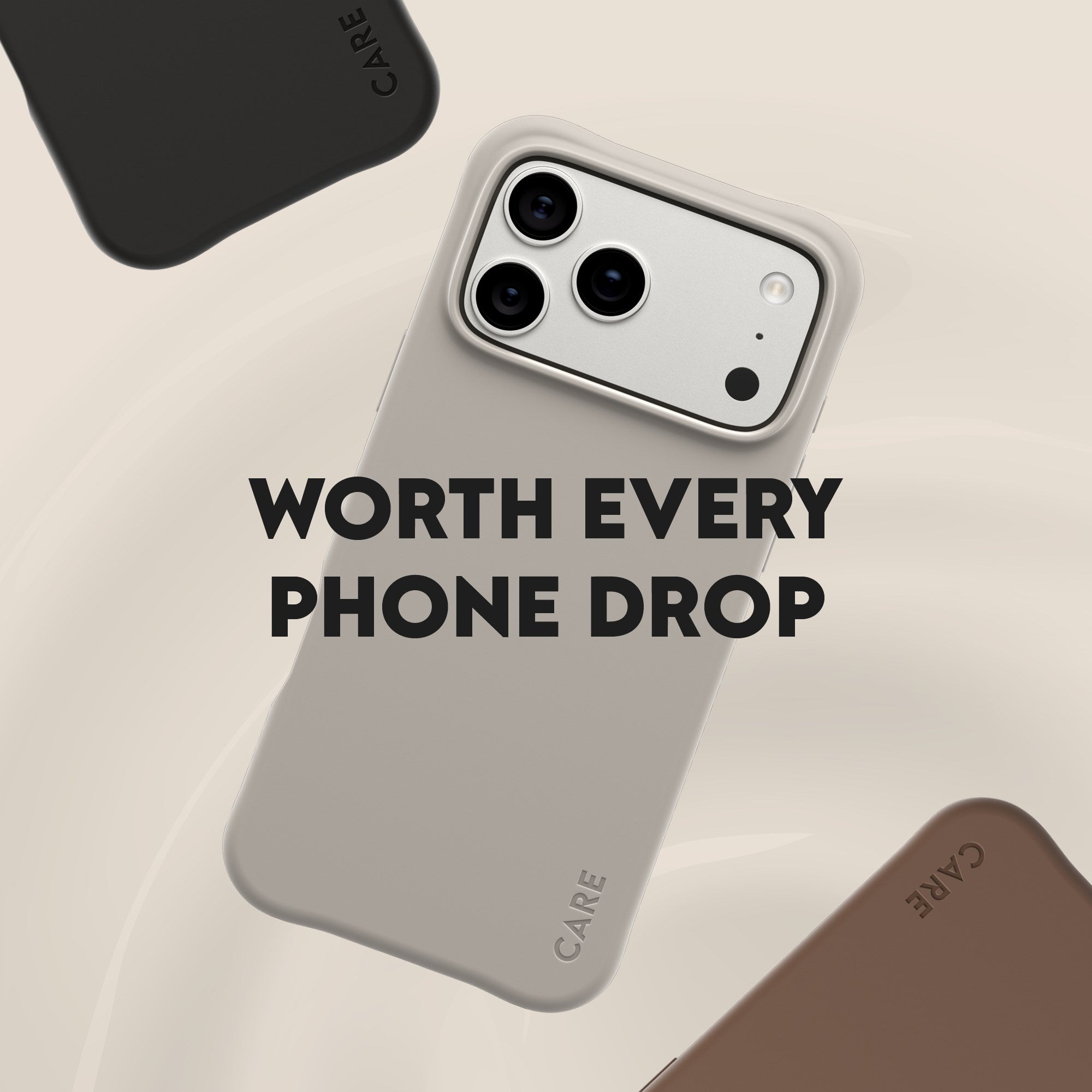 CARE™ by PanzerGlass® Samba Case Vanilla w. MagSafe iPhone 17 Pro Max